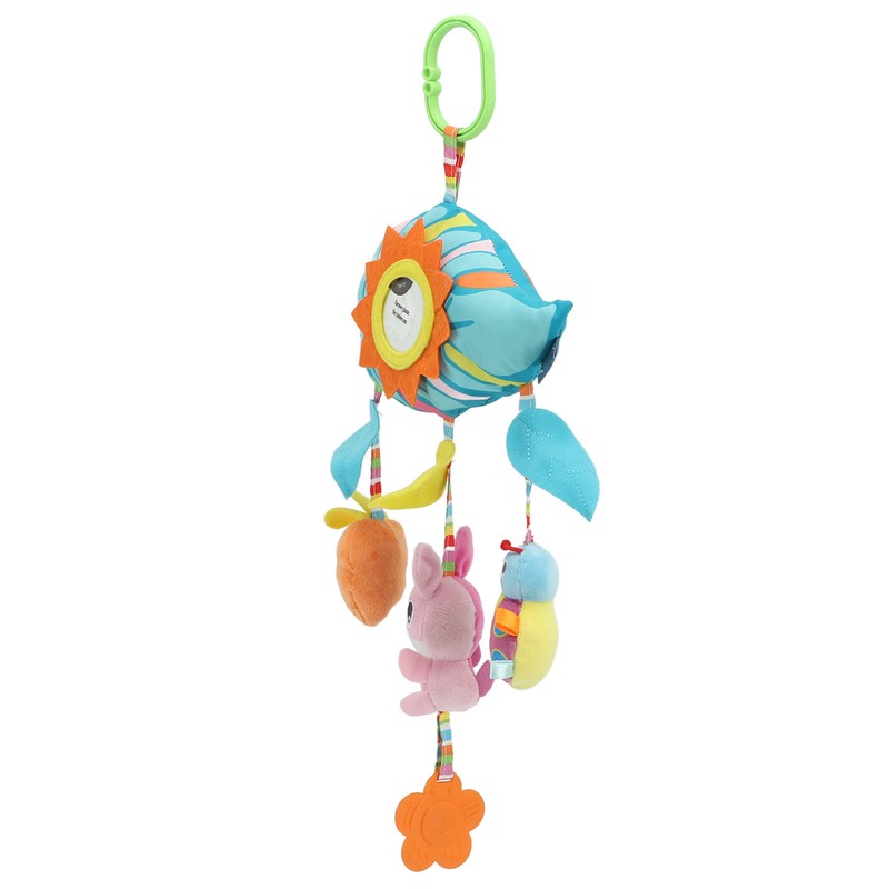 Car Seat Toy Baby Newborn Plush Hanging Clip On Infant