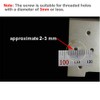 Tip Screws Pointed Cross Slot Leather Accessories for Belt Buckle