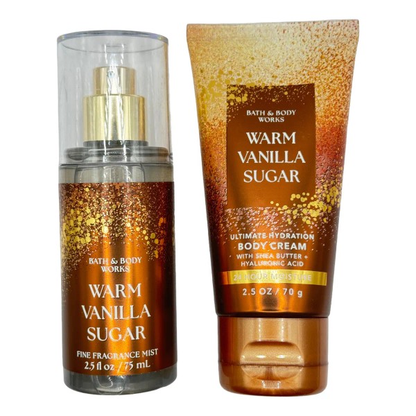 Bath And Body Works Warm Vanilla Sugar Crema Y Mist