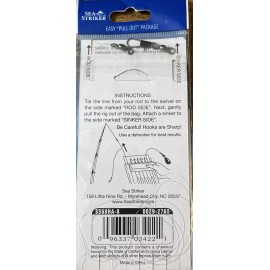 Sea Striker #SS68HA-8  Sabiki Rig Hook Size 8-1pk of 6pcs-Brand New-SHIPS N 24HR