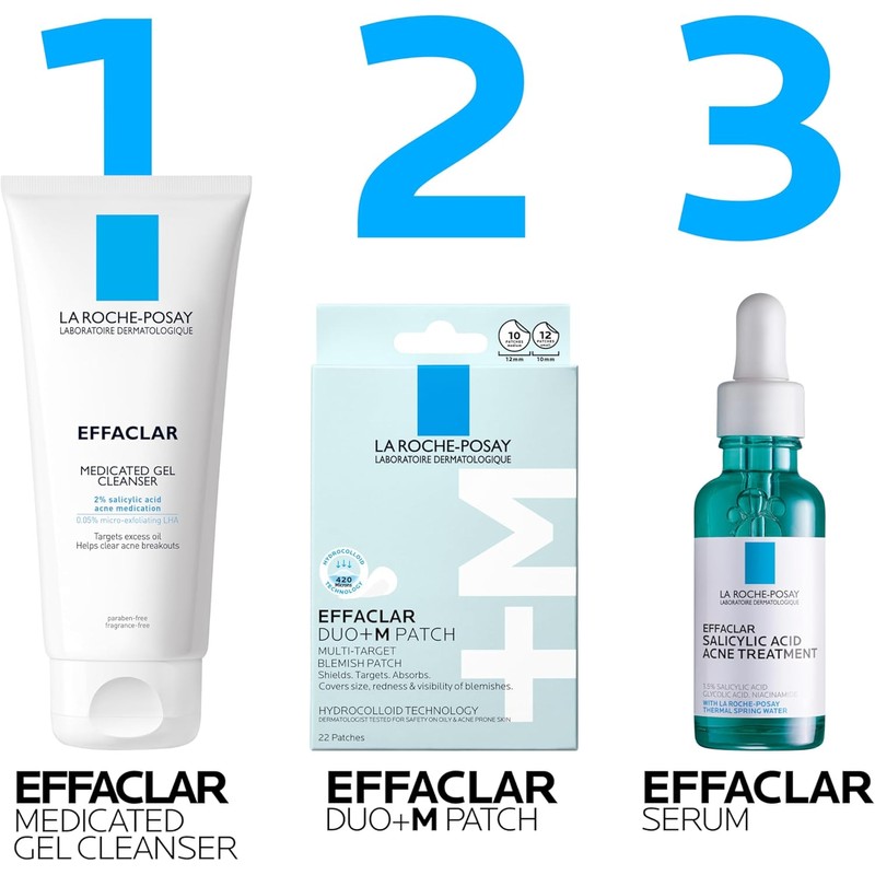 La Roche-Posay Effaclar Duo + M Patches Parches Multiacción, antimperfecciones