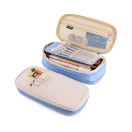 Big Capacity Pencil Pen Case Office College School Large Storage High Capacity Bag Pouch Holder Organizer