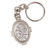 Needzo Saint Joseph Medal Keychain, Religious Key Ring Accessory, 4.5
