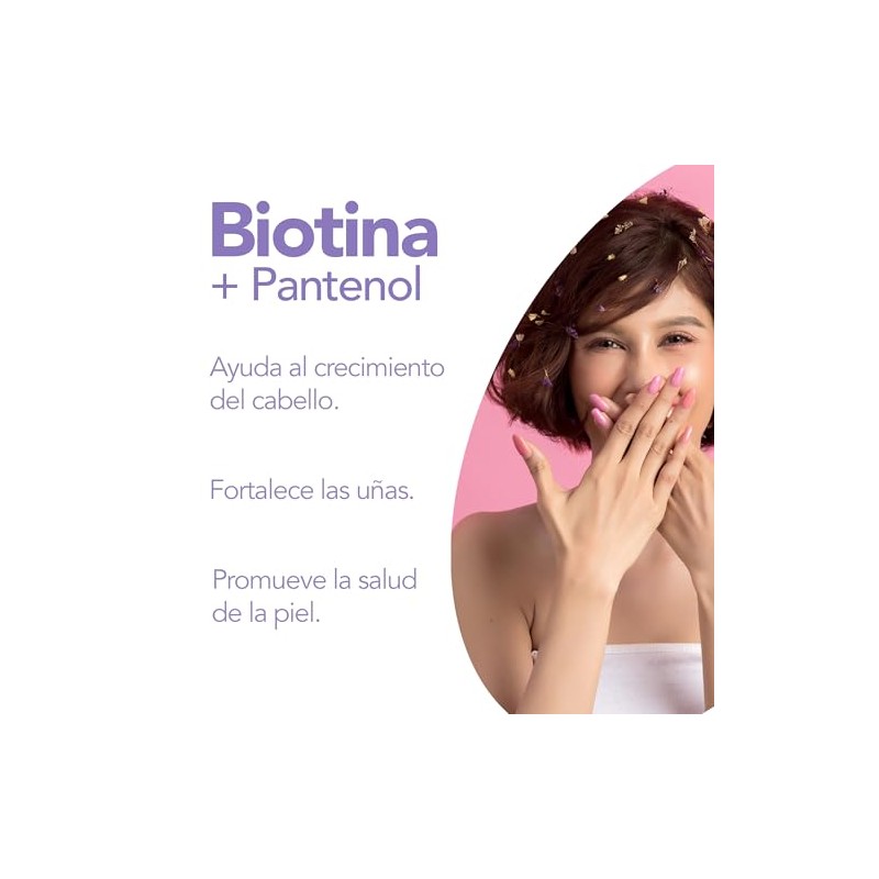 Biotina Vitaminas para Cabello, 120 Softgels