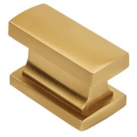 Cosmas® 701GC Gold Champagne Contemporary Cabinet Hardware Knob - 1-7/16" Length