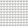 100 PCS Stainless Steel Cup Washers, M6 Countersunk Finishing Washers
