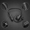 Wireless Neckband Headphones with Microphone – 80-Hour Battery Life and