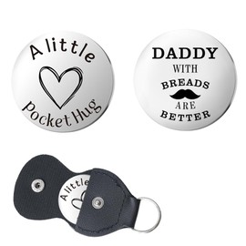 Funny Daddy Fathers Day Presents for Father Dada I Love You Dad Gifts for Daddys Papa Birthday Gifts For Dada Father Fun Retirement Gift to Daddy Papa Day Gift from Daughter Wife Funny Dad Key Chain