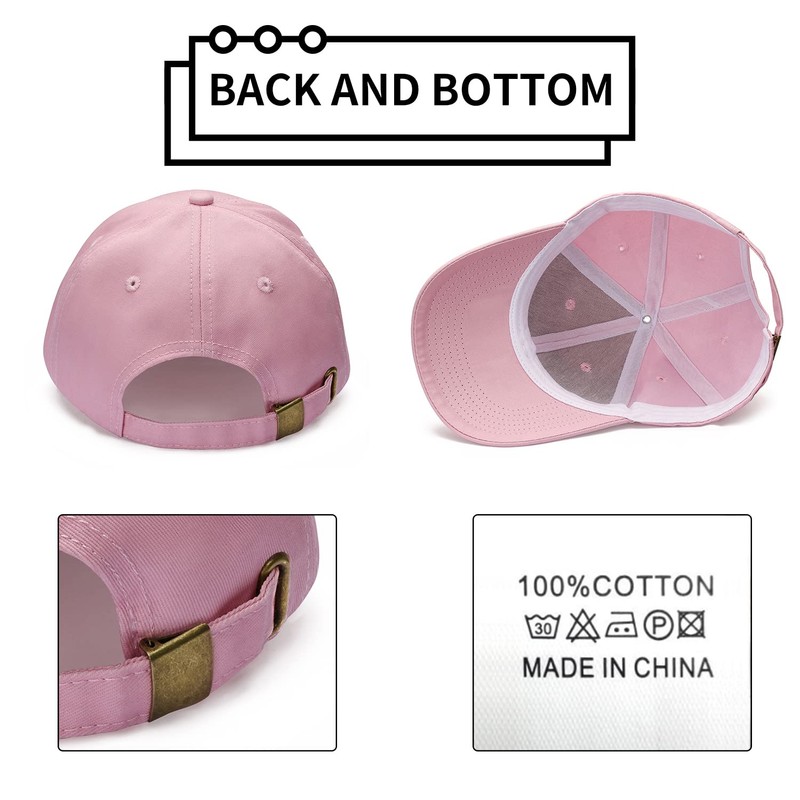 Breampot Baseball Cap for Men and Women, Unisex Cap, Adjustable