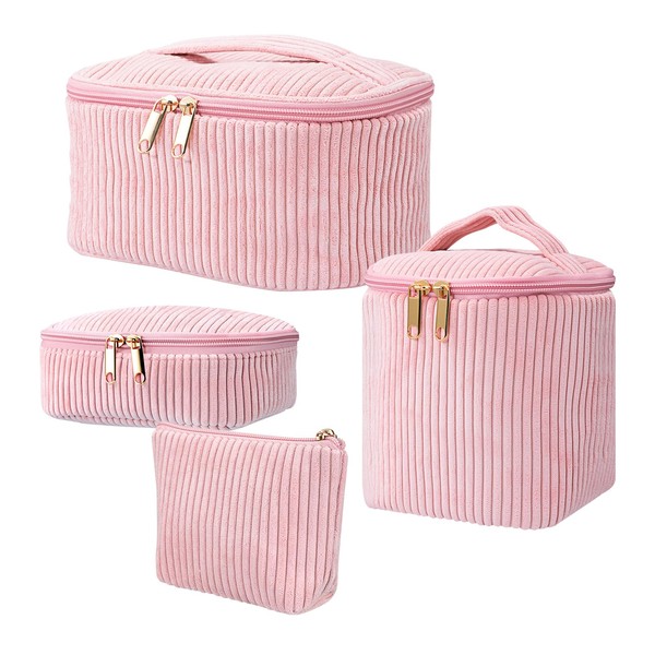 Set of 4 Cosmetic Bags Toiletry Bag Women's Toiletry Bag