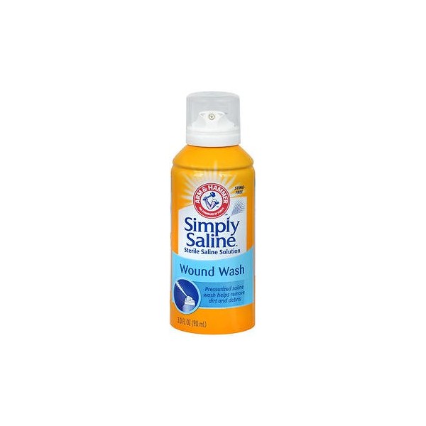 Simply Saline Wound Wash Spray - 3 oz, Pack of 3
