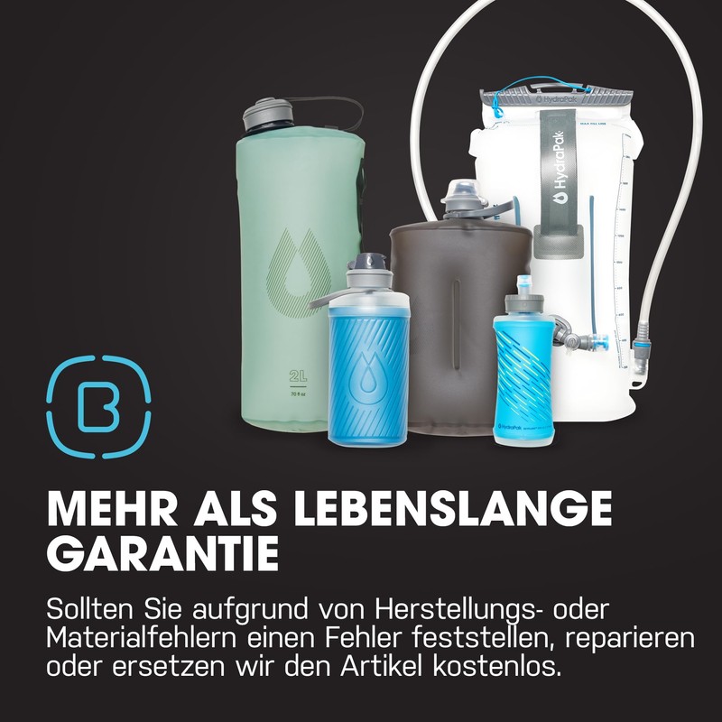 Hydrapak Polar Surge Insulated Bicycle Water Bottle - High Flow