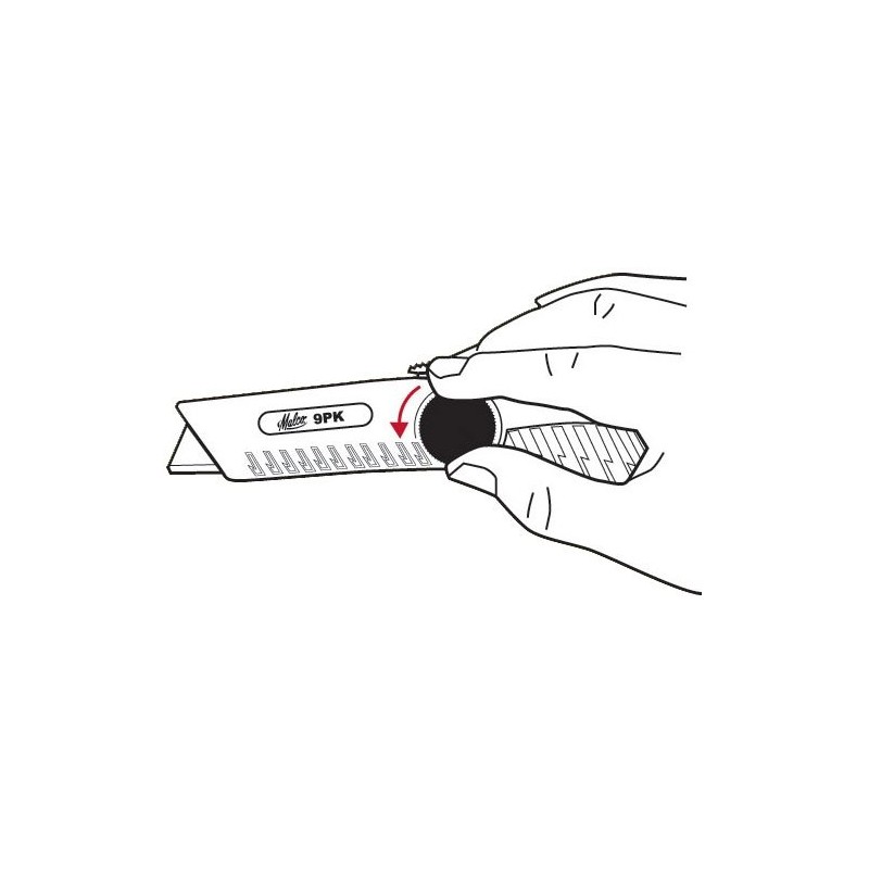 MALCO 9PK Quick Open Utility Knife