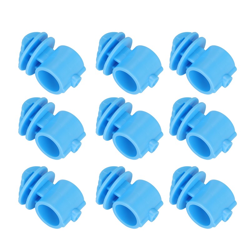 50Pcs Electric Fence Insulators Round ABS Post Insulator with 2.1cm