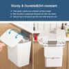 Wall Mounted Trash Bin Space Saving Hanging Garbage Can for