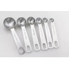 TechTongda Brand New 6 pcs Stainless Steel Measuring Spoons Set