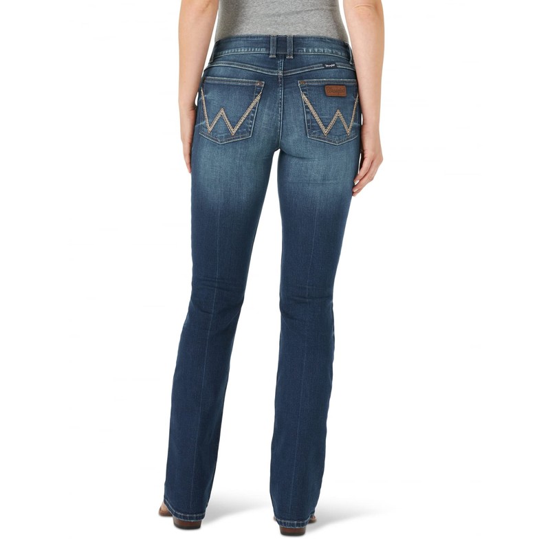 Wrangler Retro Mae Jeans elásticos de Tiro Medio para Mujer,