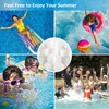 MIKAILE 800g Pool Filter Balls, Eco-Friendly Filter Media for Swimming