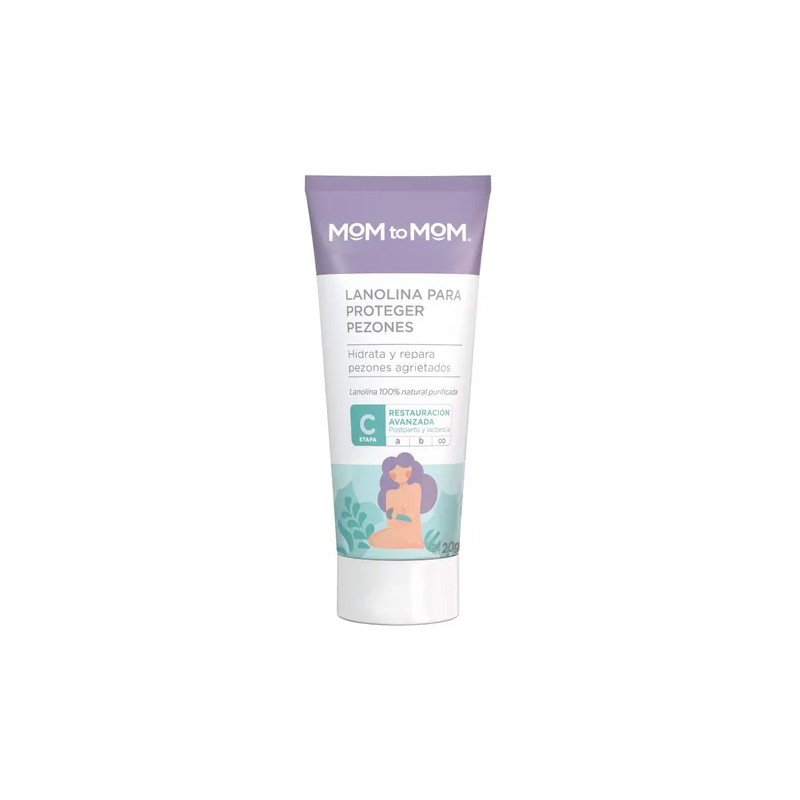 L-Lanolina Protección Para Pezones Mom To Mom 20g.