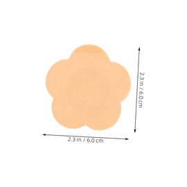 COLLBATH Breathable Comfortable Acupoint Patches 100pcs Flower Design Non-woven Fabric for Back Shoulder Neck