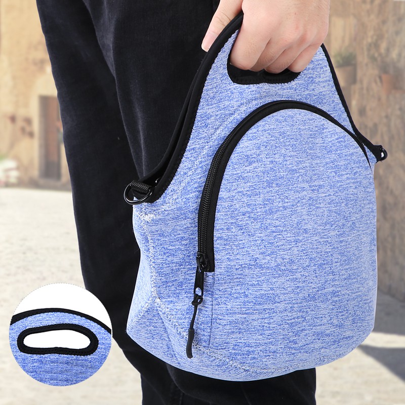Neoprene Shoulder Strap Sports Bag Insulation Lunch Food Bag for