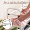 Gonfoam 3-Tier Expandable Shoe Rack,Adjustable Shoe Shelf Storage Organizer Heavy