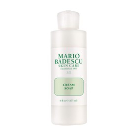 Mario Badescu Jabón en crema - Limpiador facial suave sin aceite y sin fragancia para mujeres y hombres - Acondiciona y limpia para una piel suave y  