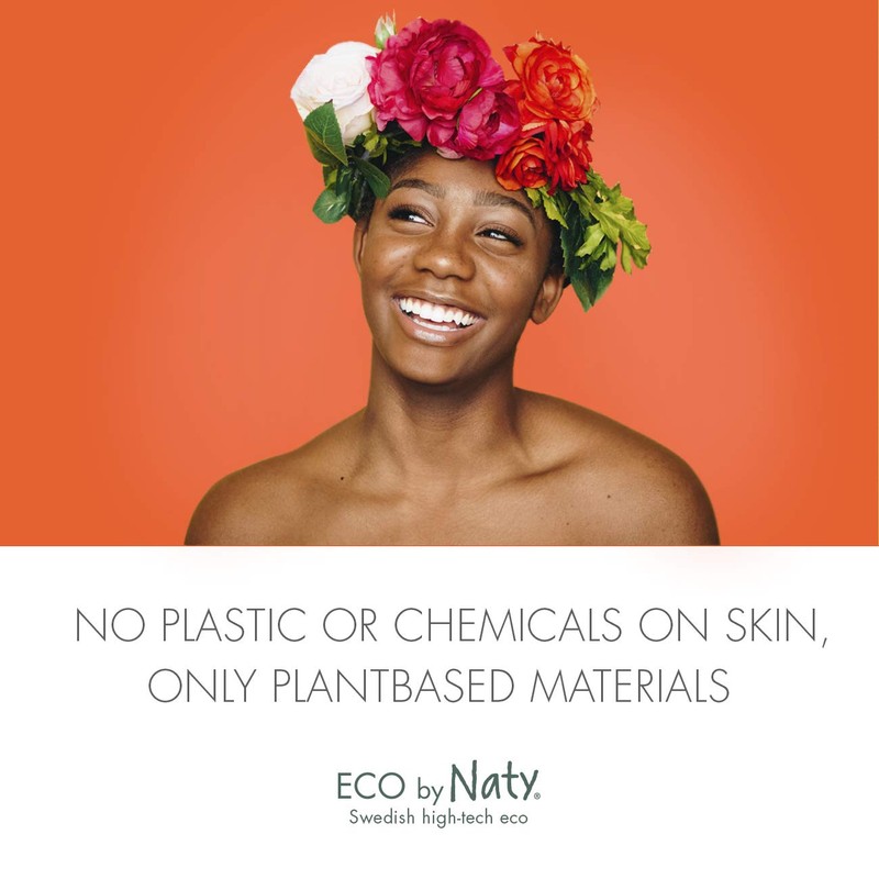 Eco by Naty panty liners - normal, 32 panty liners.