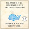 Mr. & Mrs. Panda DIN A5 Cotton Notebook Whale Confetti