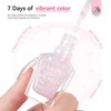 SAVILAND Color Artistry Pearl Pink Nail Polish: 7 Days Shimmer