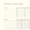 LEUCHTTURM1917 365949 Weekly Planner Medium (A5) 2023, 12 Months, Navy,