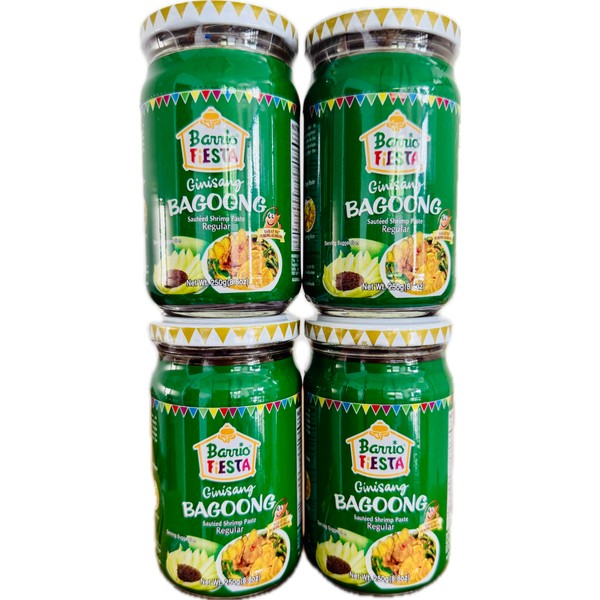 Barrio Fiesta Bagoong 250g (PH Sauteed Shrimp Fry Paste) (4
