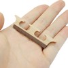 Hordion 4 String Banjo Bridge, Ebony Maple Banjolele Replacement Parts