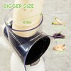 ROLLKITCHEN Rotary Cheese Grater with Handle – Vegetable Slicer &