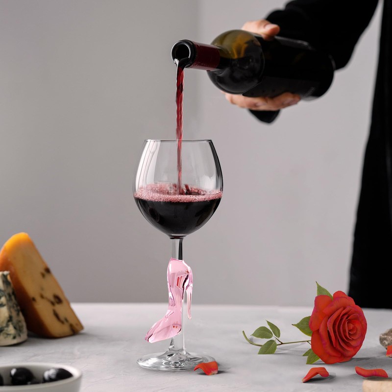 Bothyi Goblet Wine Glass Gift Glassware Long Stem for Juice