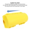 Lockout Tagout Plug Lock 4 Holes Energy Isolation Prevents Unauthorized