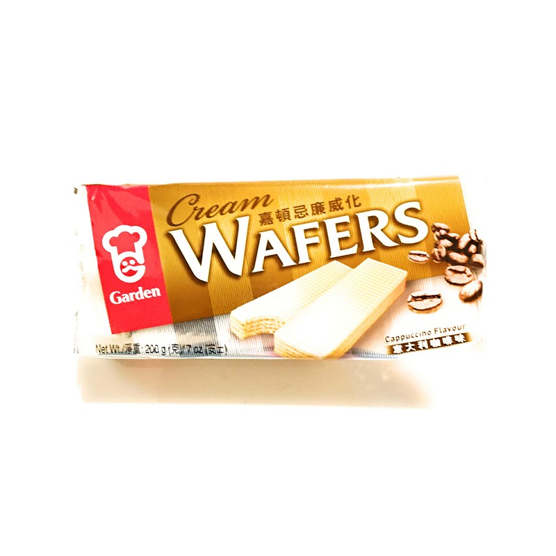 Garden Cream Wafers Combo-Vanilla Flavour.Cappuccino Flavour(7 Oz Each)