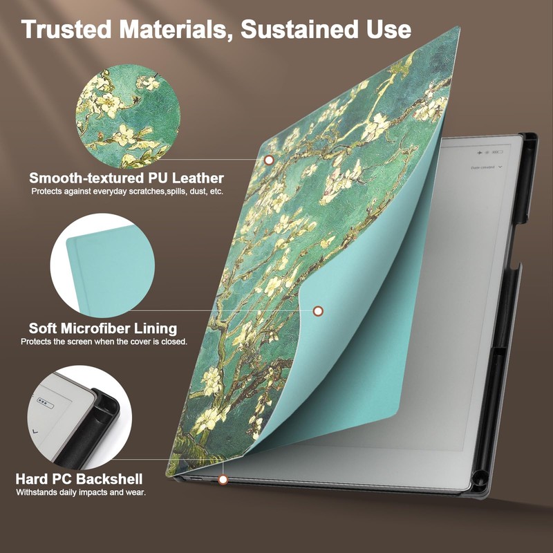 Caweet Case for Remarkable Paper Pro 11.8" 2024, Slim Hard