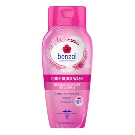 Benzal Wash Jabon Intimo Femenino, Odor Block, Bloquea el Olor Hasta 24 Horas, 240 ml