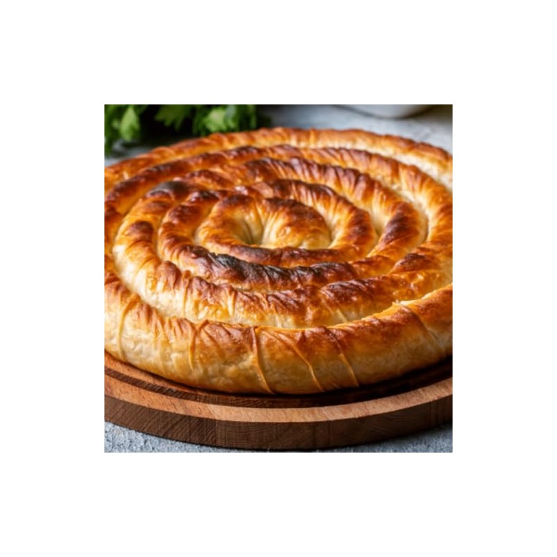 Merve Pastry Leaves Square phyllo dough pastry 500 Gram (17.6oz)