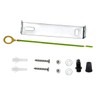LEDSone 95mm Light Fixture Mounting Bracket, Ceiling Steel Light Plate,