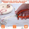 SPEEDWOX Flat Pincers for Accessories, Flat Pliers, Handmade, Flat Lead,