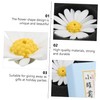 Levemolo Ceramic Incense Holder Beautiful Daisy Design for Study Bedroom