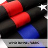 G128 Thin Blue & Red Line Flag 3x5 FT 2-Pack