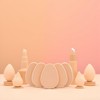 5 Pcs Beige Smooth Makeup Sponge Blender Flawless Foundation Powder