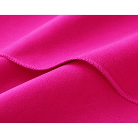 Fit-Flip Microfibre towel - compact, ultra lightweight & quick dry towel - the perfect gym, travel & beach towel - swimming towel for sports, camping & hiking (80x160cm pink + bag)
