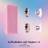 Original Cup Set of 2 Magnetic Suction Cup Soap Holders