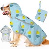 SlowTon Dog Raincoat for Large Medium Small Dogs - Adjustable