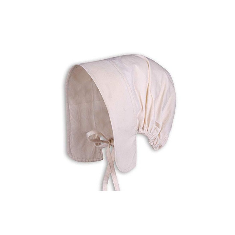 MYTHOLON Greta Medieval Maid Cap, Women's Canvas Cotton, Fancy Dress