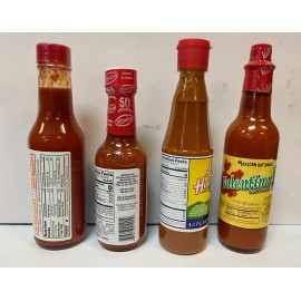 Tapatio MEXICAN HOT SAUCE 4 pk Bundle Tapatio, Huichol,Valent